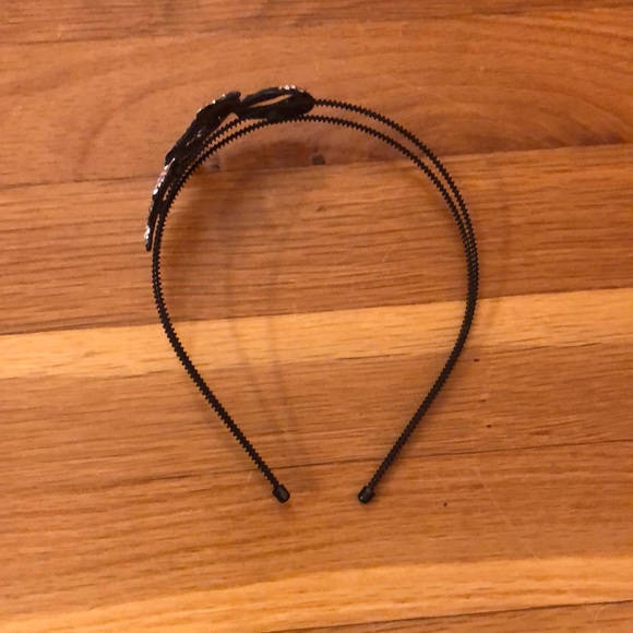 Crystal Embellished Ribbon Headband - Picture 2 of 6